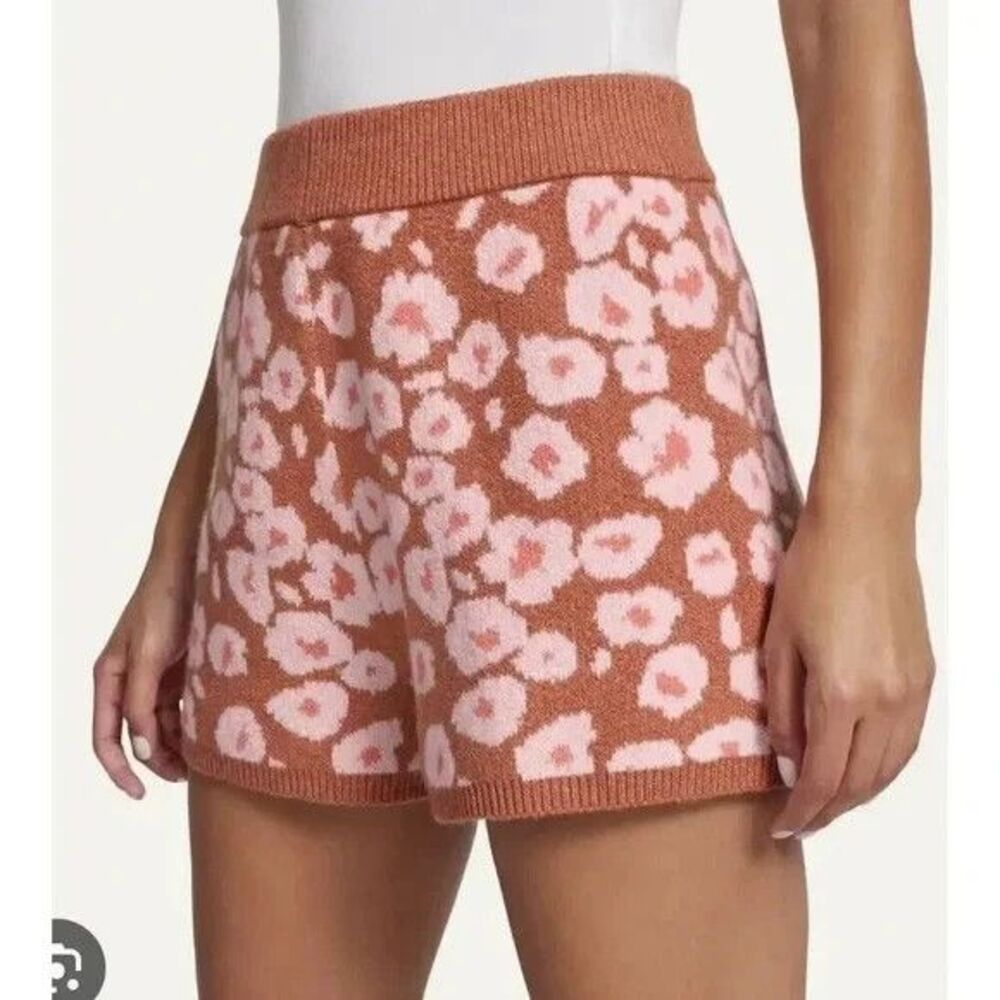 NWT 108 UGG WOMEN'S SHORTS LARGE L Shaina SOFT KNIT PRINT